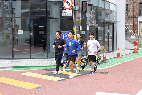 달리기 시작!