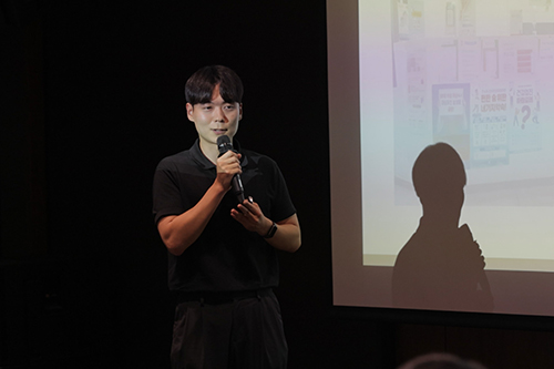 현장 경험을 공유하는 장우용 매니저