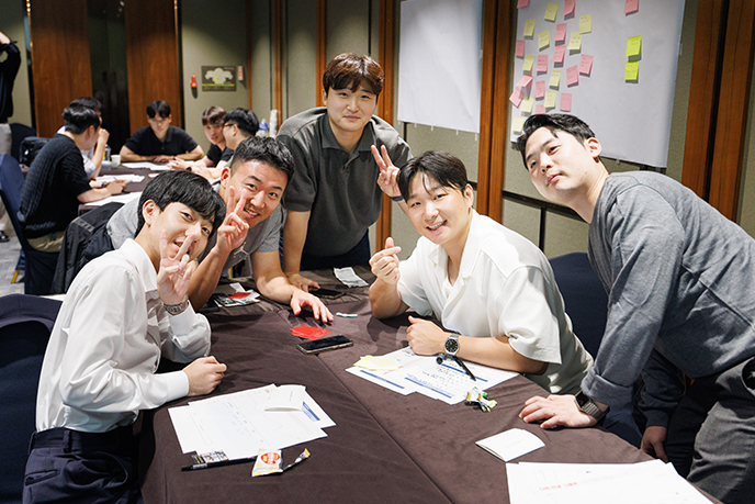 칭찬샤워를 나누는 공채 95기 6